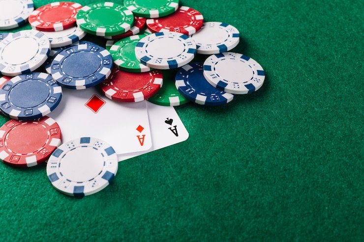 Mesin slot dengan tema warna neon yang menarik dalam platform hiburan online